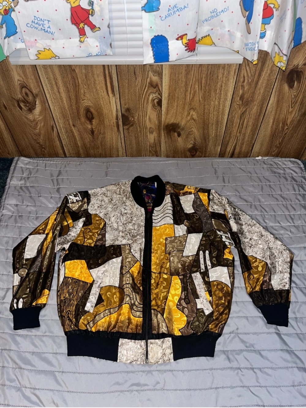 Vintage Picasso Reversible Silk Jacket